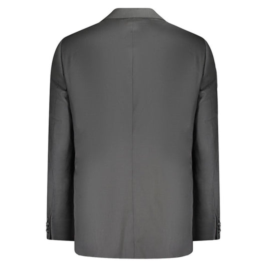 Valentino Schwarze Wolljacke für Herren