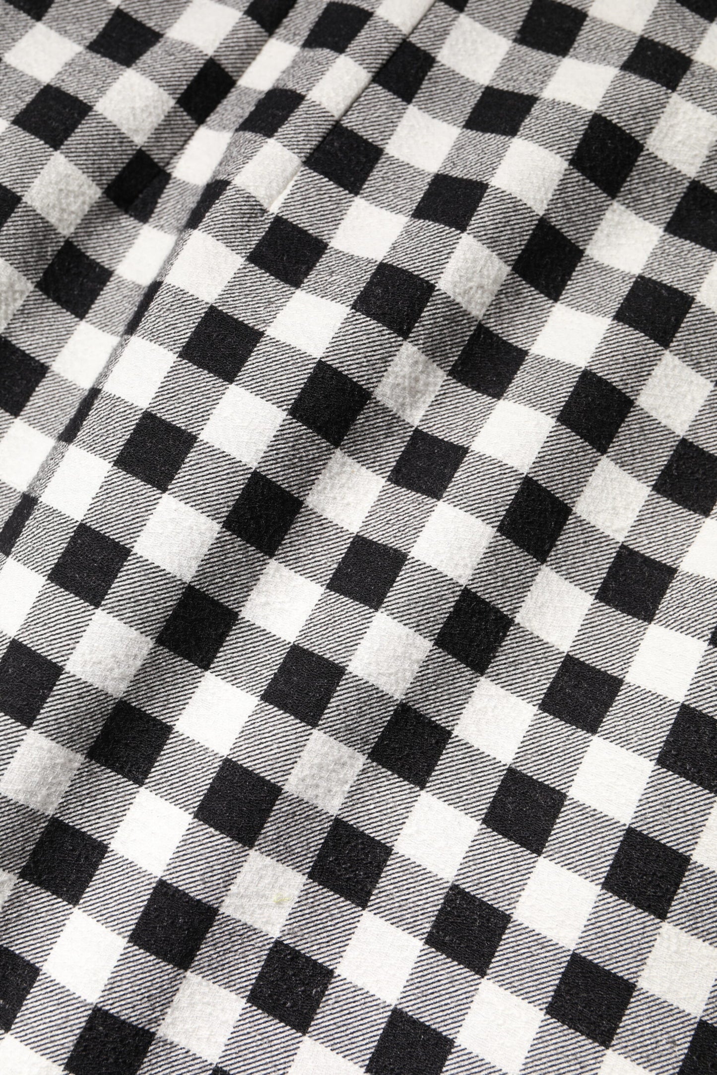 Dolce &amp; Gabbana Weiß-Schwarz kariertes ärmelloses Etuikleid