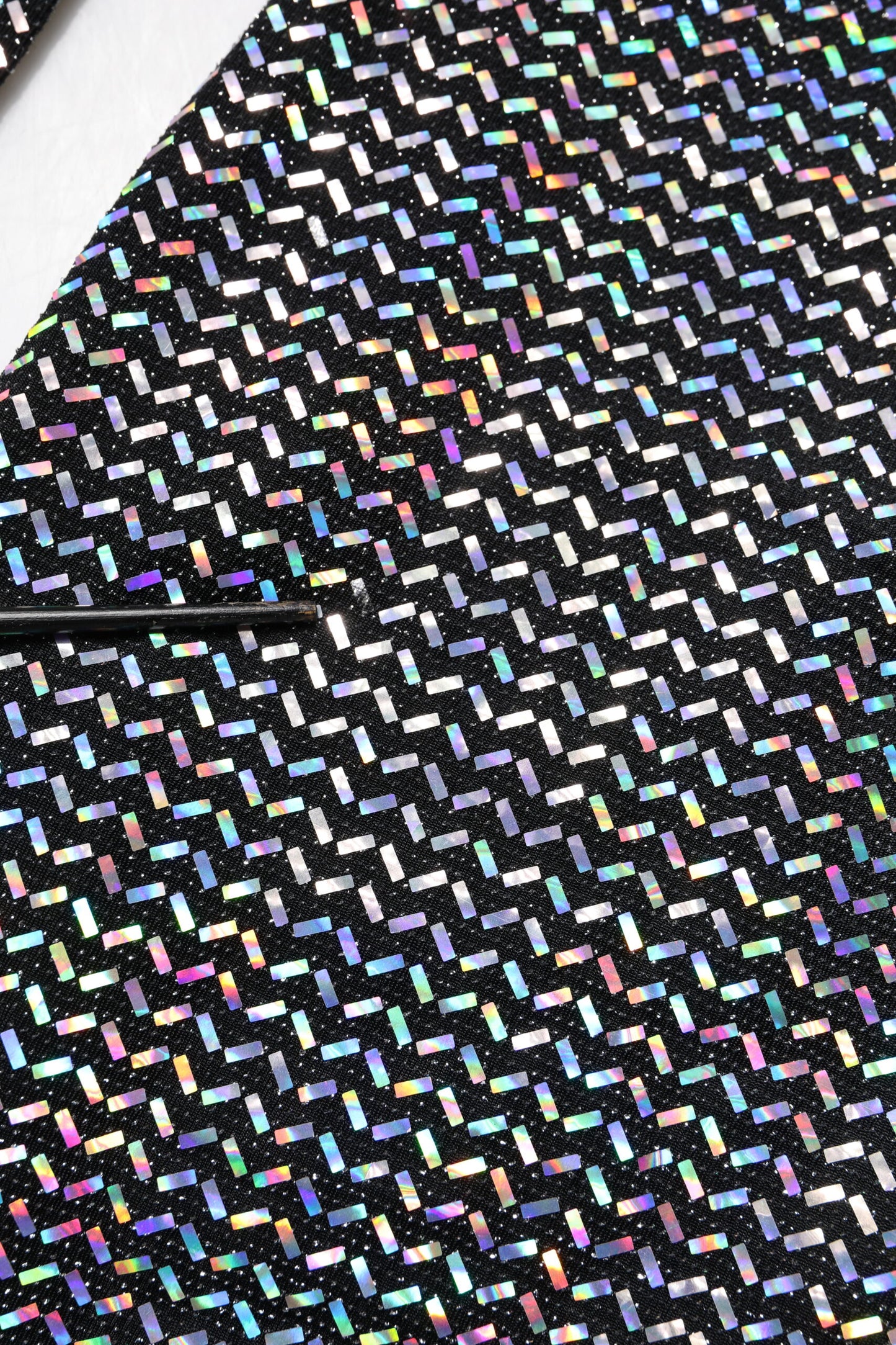 Dolce &amp; Gabbana – Schwarzes, verziertes, figurbetontes Minikleid aus Nylon