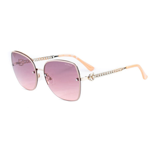 Guess – Sonnenbrille aus goldenem Metall