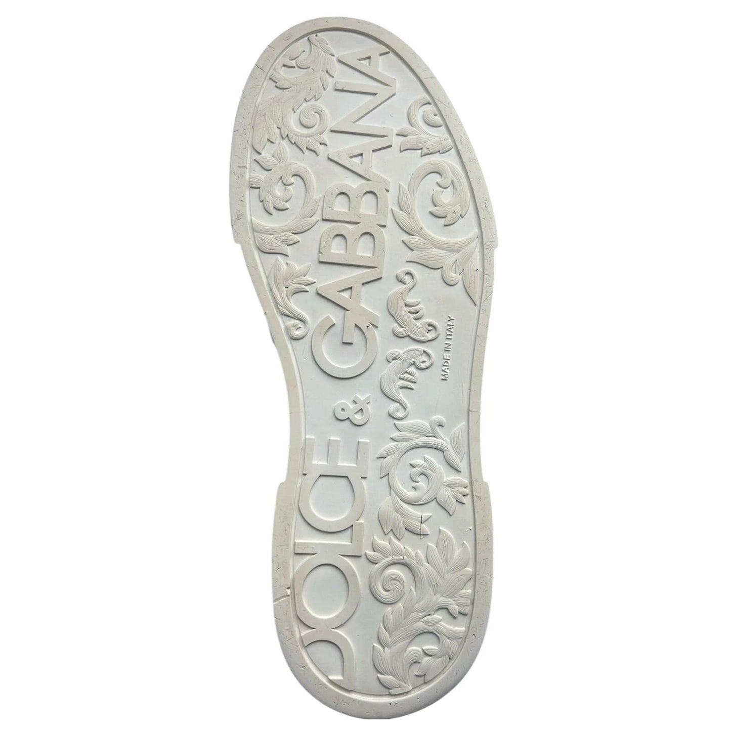 Dolce &amp; Gabbana – Niedrige Sneaker aus weißem Leder mit DG-Logo