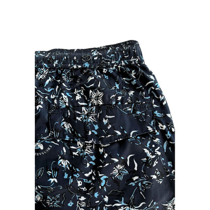 Trussardi Beachwear Blaue Polyester-Badeshorts für Herren