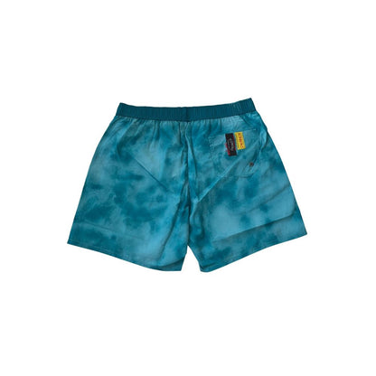 Iceberg Hellblaue Polyester-Badeshorts für Herren