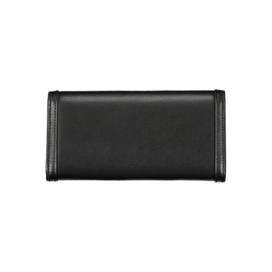 Tommy Hilfiger – Elegante schwarze Geldbörse mit zwei Fächern