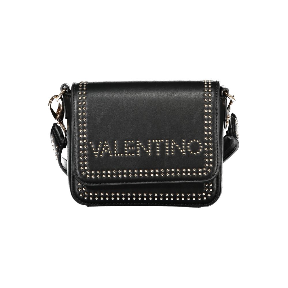 Mario Valentino Schwarze Polyethylen-Damenhandtasche