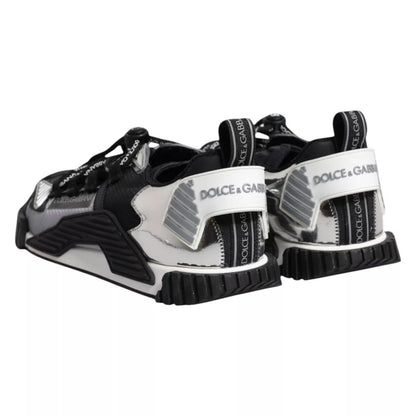 Dolce &amp; Gabbana – Mehrfarbige Low-Top-Sneakers „NS1“ mit Schnürung