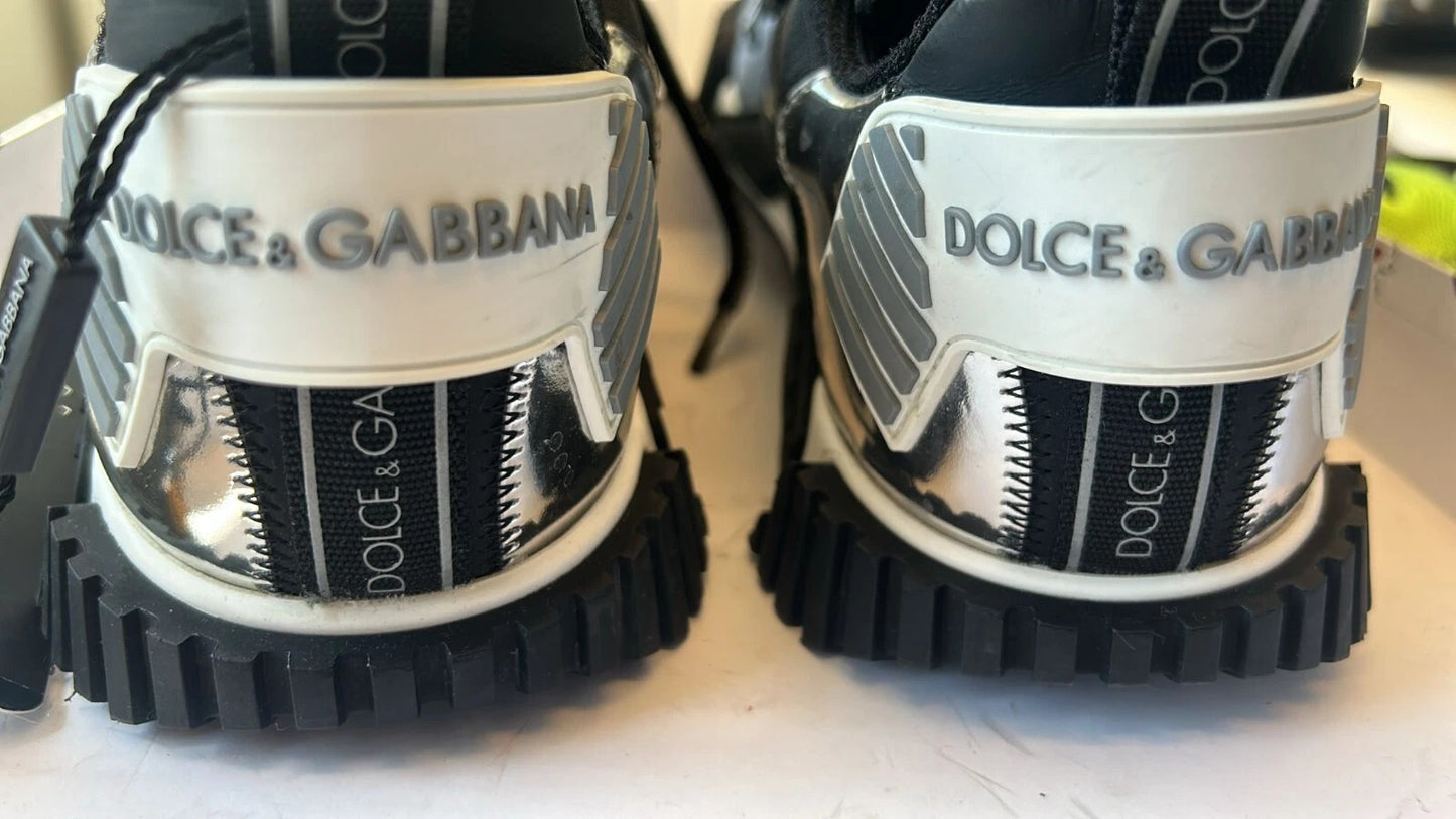 Dolce &amp; Gabbana – Mehrfarbige Low-Top-Sneakers „NS1“ mit Schnürung