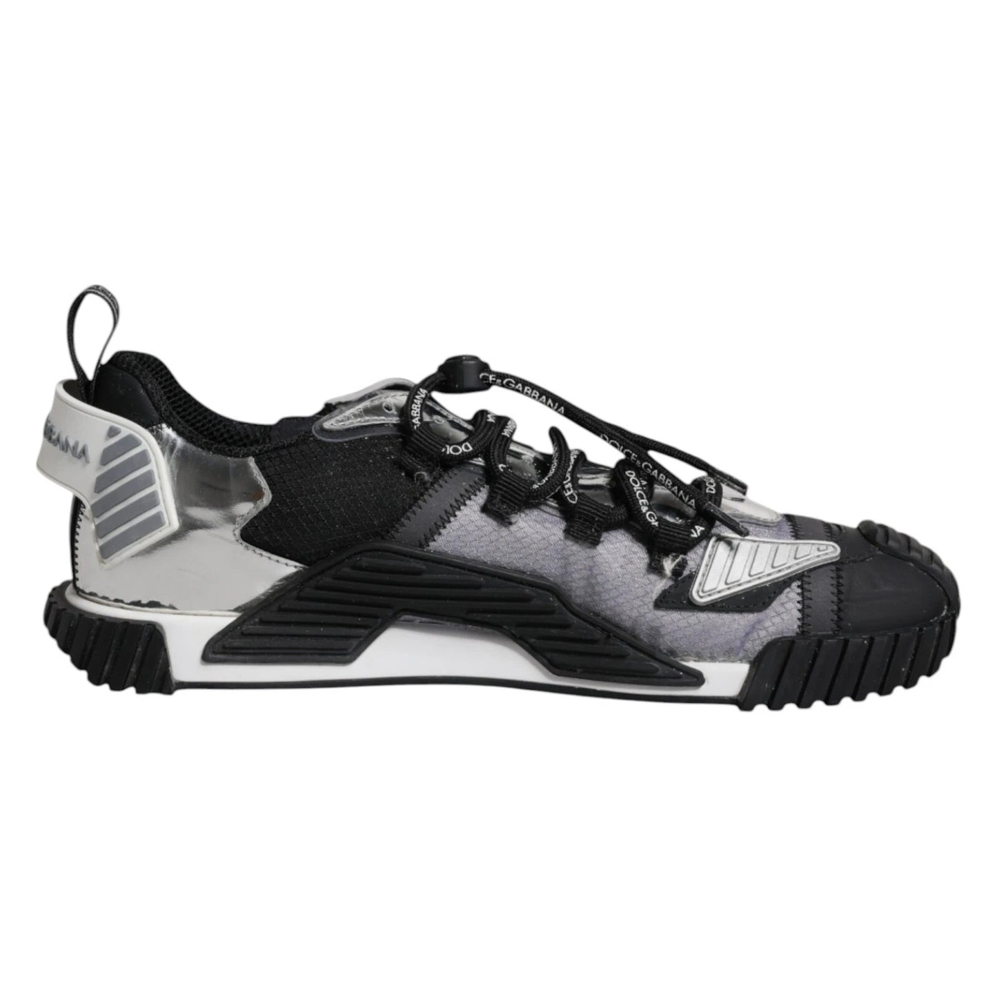 Dolce &amp; Gabbana – Mehrfarbige Low-Top-Sneakers „NS1“ mit Schnürung