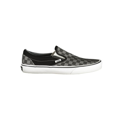 Vans – Schwarze Polyester-Sneaker für Herren