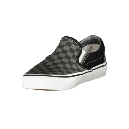 Vans – Schwarze Polyester-Sneaker für Herren