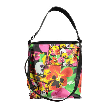 Desigual Schwarze Polyethylen-Damenhandtasche