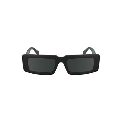 Calvin Klein Herren-Sonnenbrille aus Bio-Stoff in Schwarz