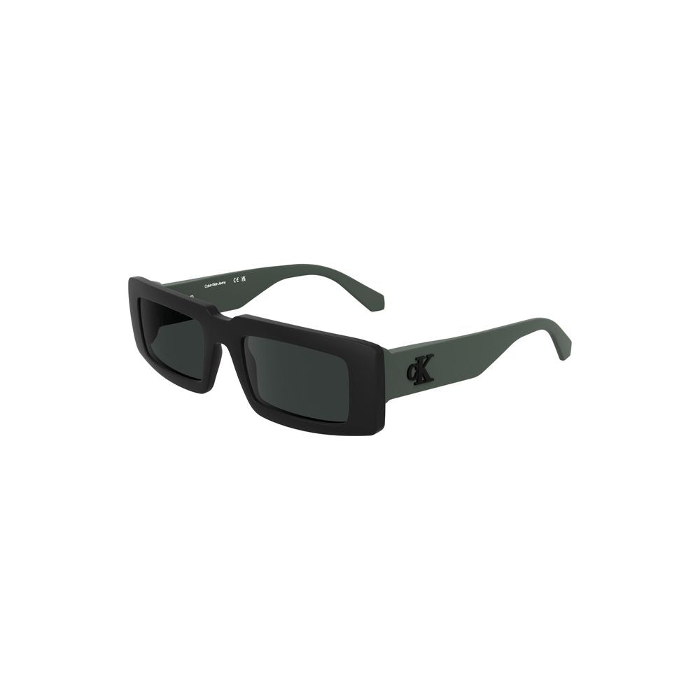 Calvin Klein Herren-Sonnenbrille aus Bio-Stoff in Schwarz