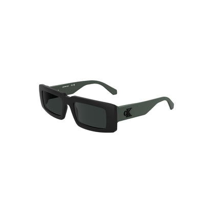 Calvin Klein Herren-Sonnenbrille aus Bio-Stoff in Schwarz