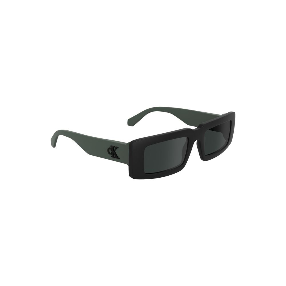 Calvin Klein Herren-Sonnenbrille aus Bio-Stoff in Schwarz