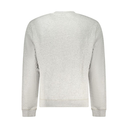 Napapijri Gray Cotton Men Sweater