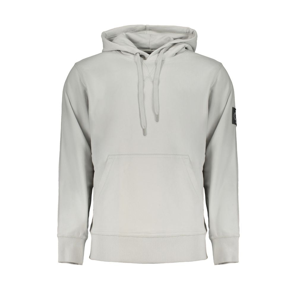 Calvin Klein Grauer Baumwollpullover für Herren