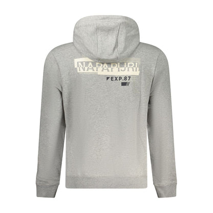 Graues Baumwoll-Sweatshirt von Napapijri
