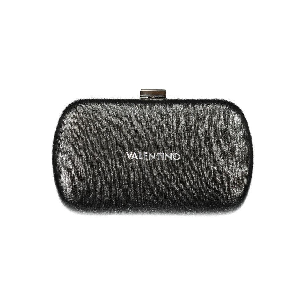 Mario Valentino Schwarze Polyethylen-Damenhandtasche