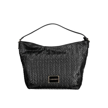 Mario Valentino Schwarze Polyethylen-Handtasche