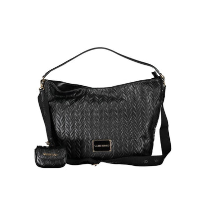 Mario Valentino Schwarze Polyethylen-Handtasche