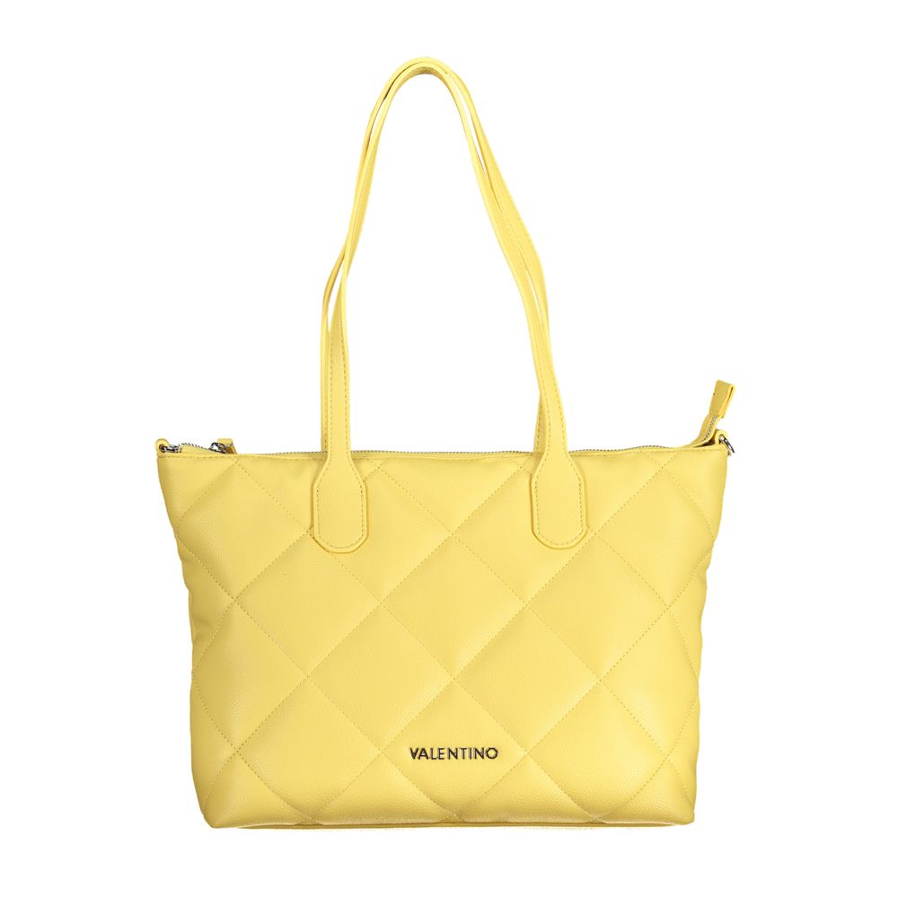 Mario Valentino Gelbe Polyethylen-Handtasche