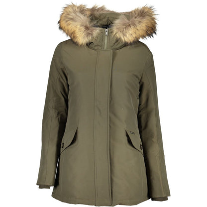Woolrich Grüne Baumwolljacken und -mäntel