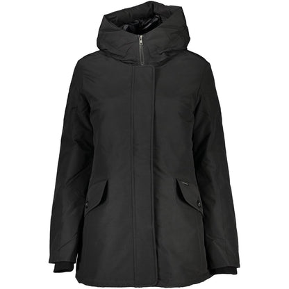 Woolrich Schwarze Baumwolljacken und -mäntel