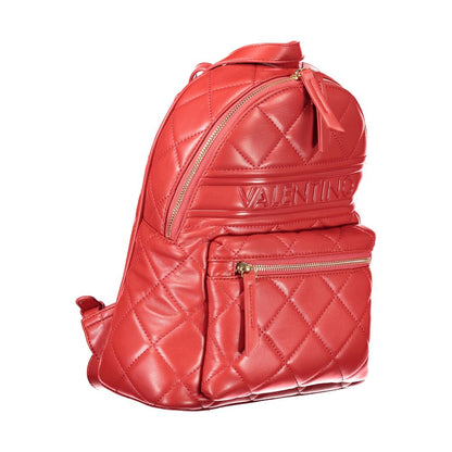 Mario Valentino Roter Polyethylen-Rucksack für Damen
