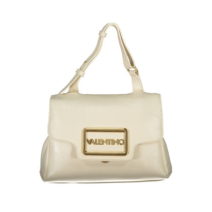 Mario Valentino Beige Polyethylen Damen Handtasche