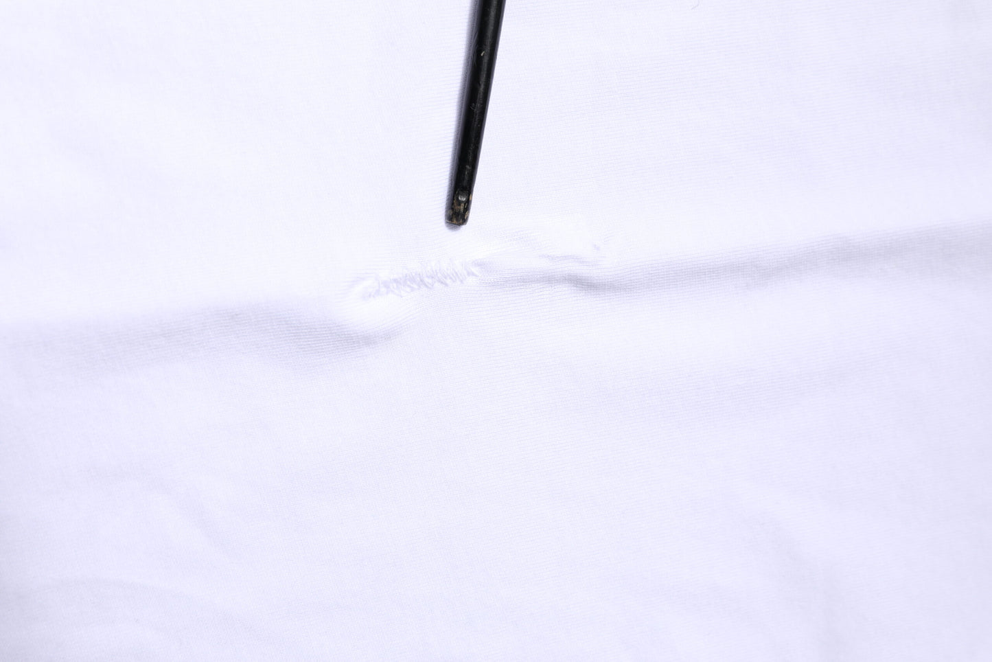 Dolce &amp; Gabbana – Weißes Baumwoll-T-Shirt mit Rundhalsausschnitt und Logo-Patch