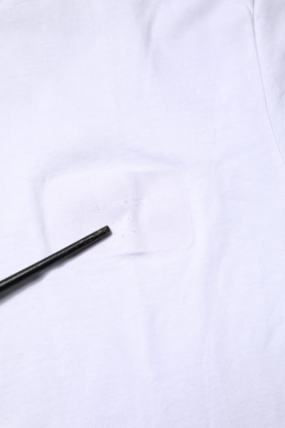 Dolce &amp; Gabbana – Weißes T-Shirt aus Baumwolle mit Rundhalsausschnitt und kurzen Ärmeln