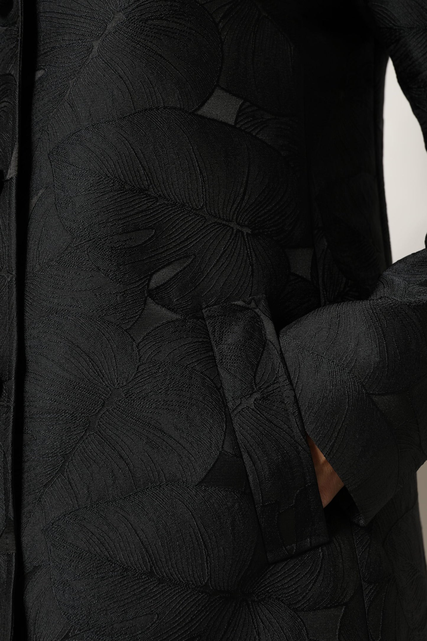 Dolce &amp; Gabbana – Schwarze, einreihige Trenchcoat-Jacke