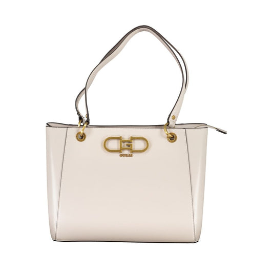 Guess Jeans Braune Polyethylen Damen Handtasche