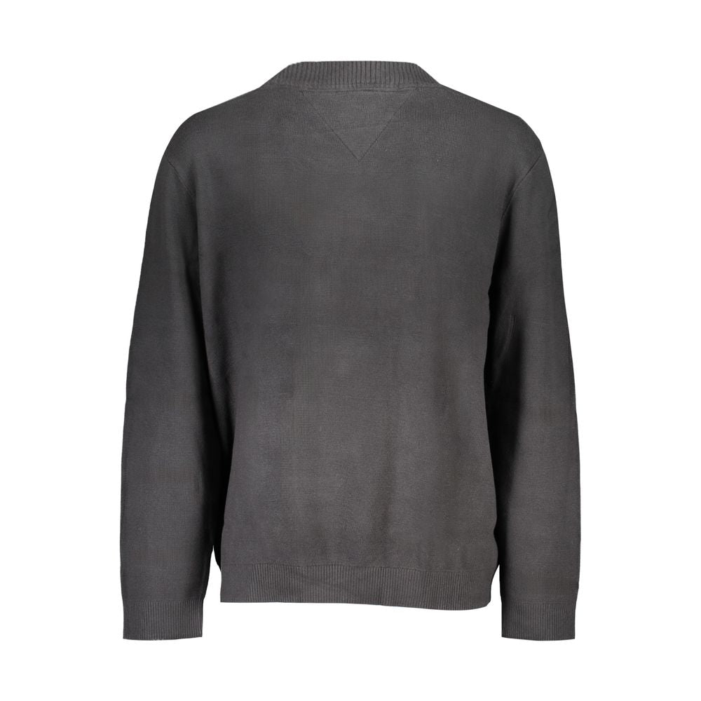 Tommy Hilfiger – Schwarzer Baumwollpullover