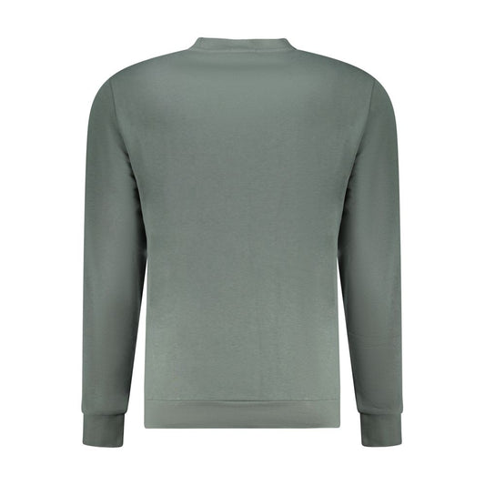Napapijri Green Cotton Men Sweater