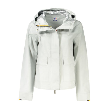 K-WAY Graue Leinenjacke für Damen