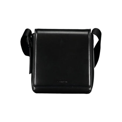 Calvin Klein – Elegante schwarze Schultertasche mit Logodetail