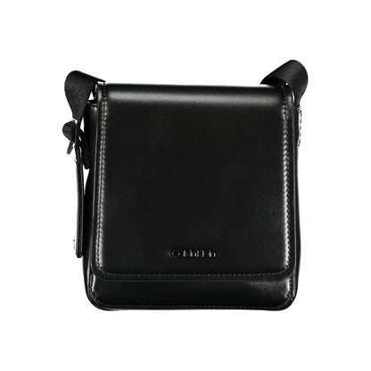 Calvin Klein – Elegante schwarze Schultertasche mit Logodetail