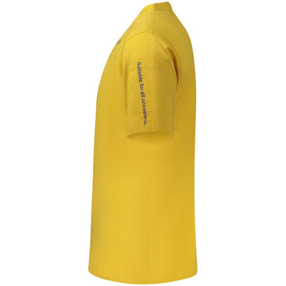 تي شيرت رجالي قطني أصفر من K-WAY