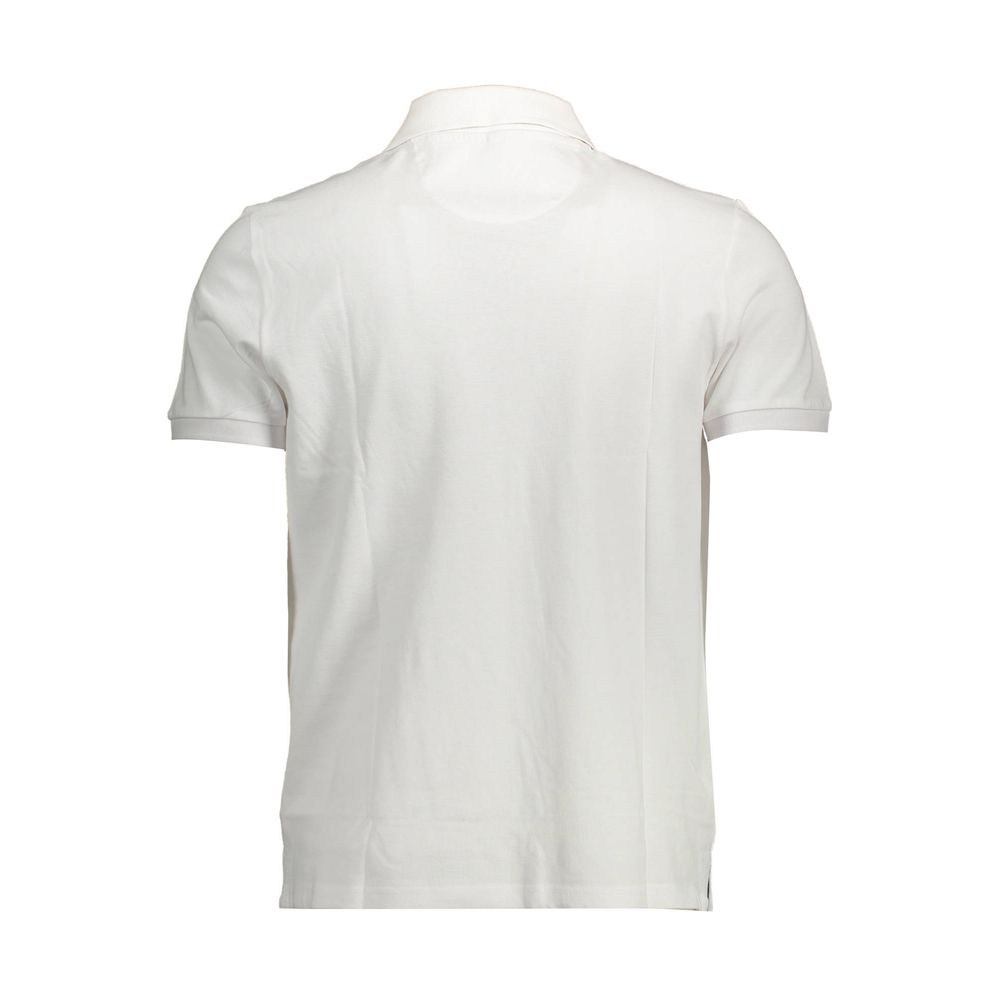 North Sails Herren-Poloshirt aus weißer Baumwolle