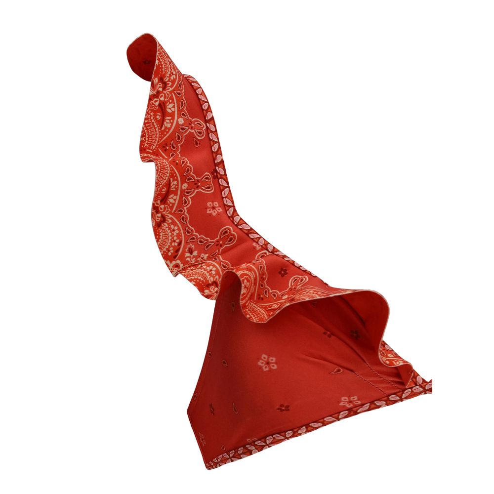 Zimmermann Roter Polyamid-Bikini