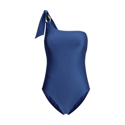 Zimmermann Hellblauer Polyamid-Einteiler-Badeanzug