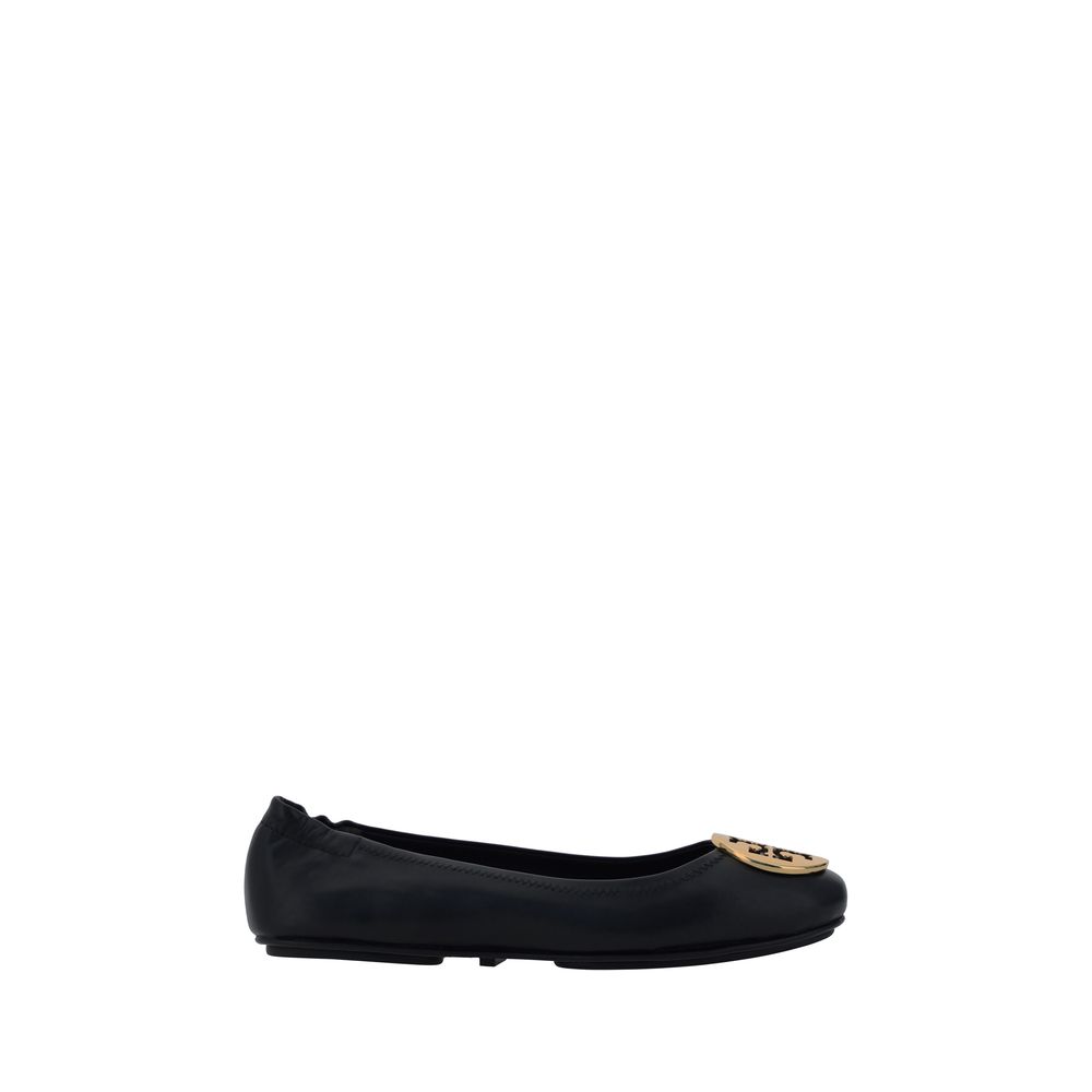 Tory Burch Schwarze Lammleder-Ballerinas Modell Ovis Aries Aries