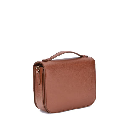 Stella McCartney Braune Schultertasche aus sonstigen Fasern