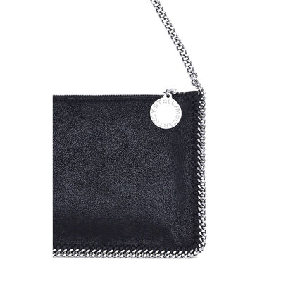 Stella McCartney Schultertasche aus schwarzem Polyethylen