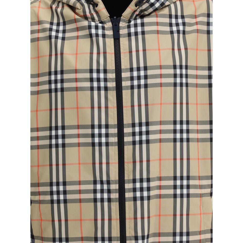 Burberry Jacke aus mehrfarbigem Polyestergewebe