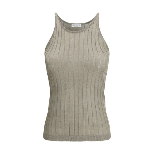 Brunello Cucinelli Lurex-Tanktop