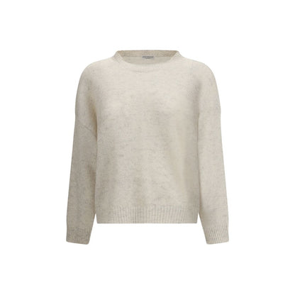 Pullover mit Lurex-Effekt von Brunello Cucinelli
