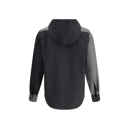 سترة قميص بغطاء رأس من توم براون